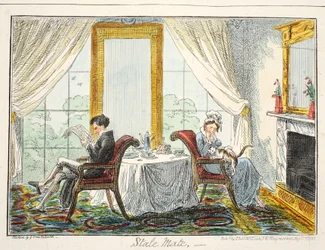 Patt, veröffentlicht 1835 (handkolorierte Radierung)